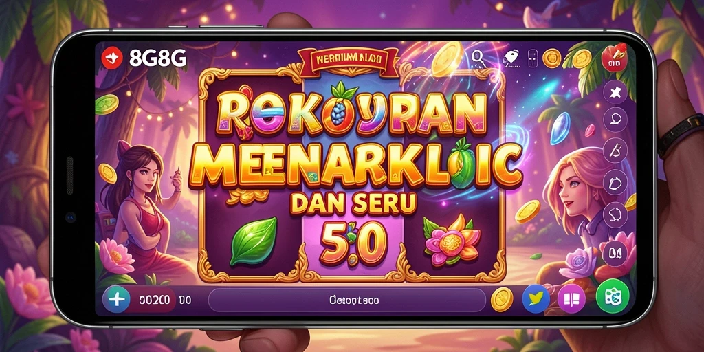 Screenshot gameplay Slot 8G8G menampilkan keseruan dan grafis yang cemerlang.