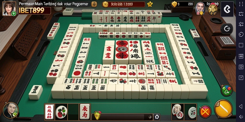 Tampilan gameplay Mahjong yang menakjubkan dalam IBET899.