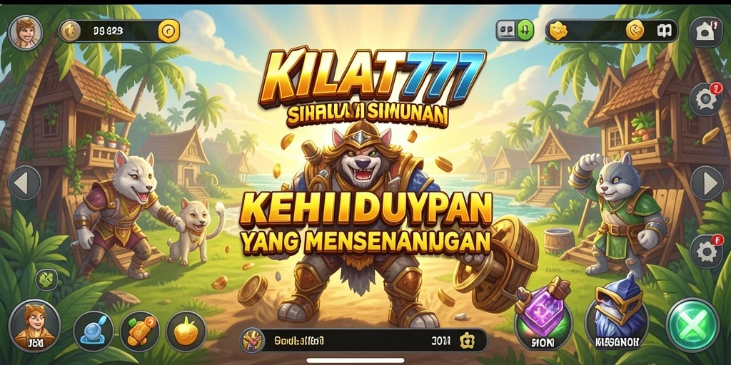 Tampilan gameplay KILAT777 yang mengasyikkan dan interaktif.