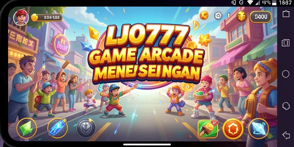 Tampilan gameplay seru dan penuh tantangan di LJO777.